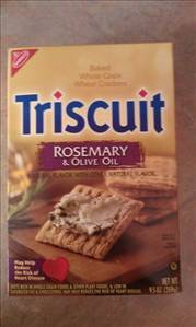 Triscuit Rosemary & Olive Oil Crackers. 