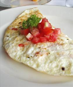 Egg White Omelet with Tomatoes - Recipe Details
