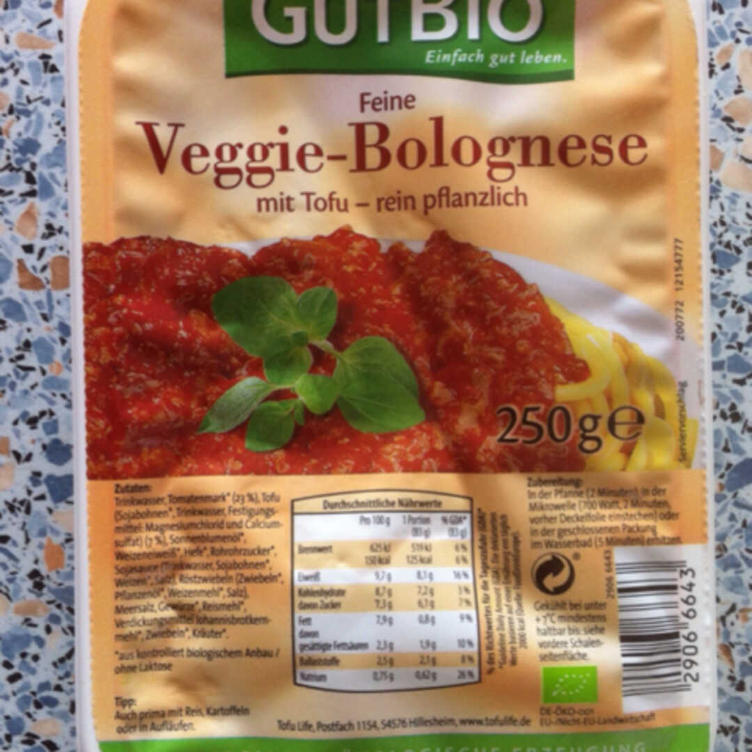 GutBio Veggie-Bolognese