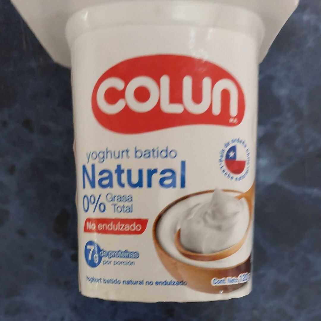Colun Yogurt Batido Natural No Endulzado