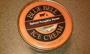 Blue Bell Spiced Pumpkin Pecan Ice Cream