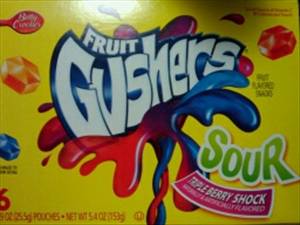 Betty Crocker Fruit Gushers - Triple Berry Shock