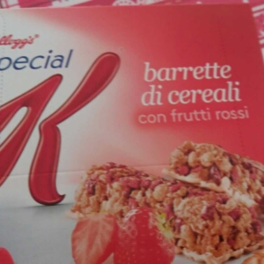 Kellogg's Barrette di Cereali con Frutti Rossi
