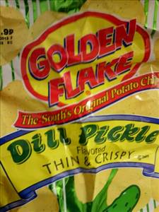 Golden Flake Thin & Crispy Dill Pickle Potato Chips