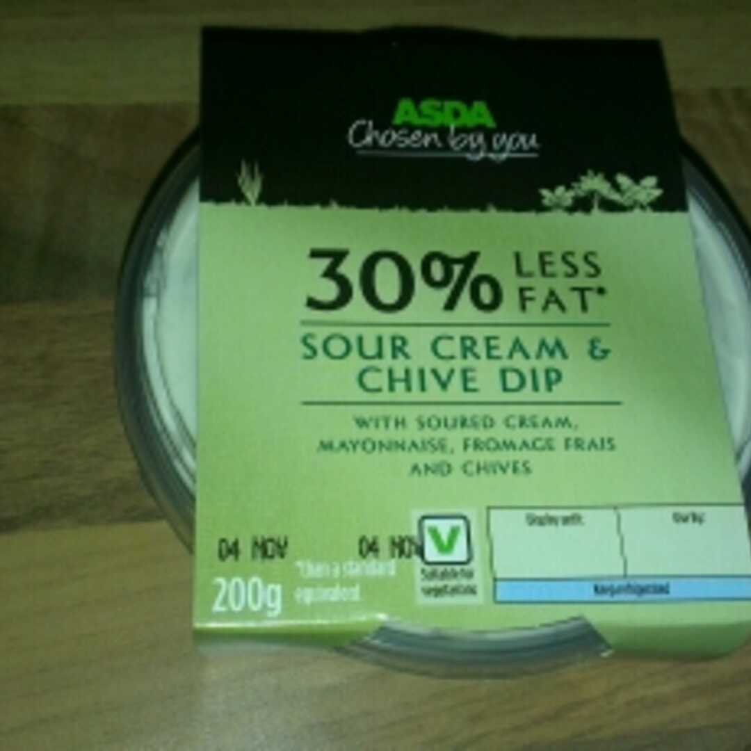 Asda Chosen By You 30% Less Fat Sour Cream & Chive Dip