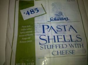 Schwan's Pasta Shells Stuffed with Cheese