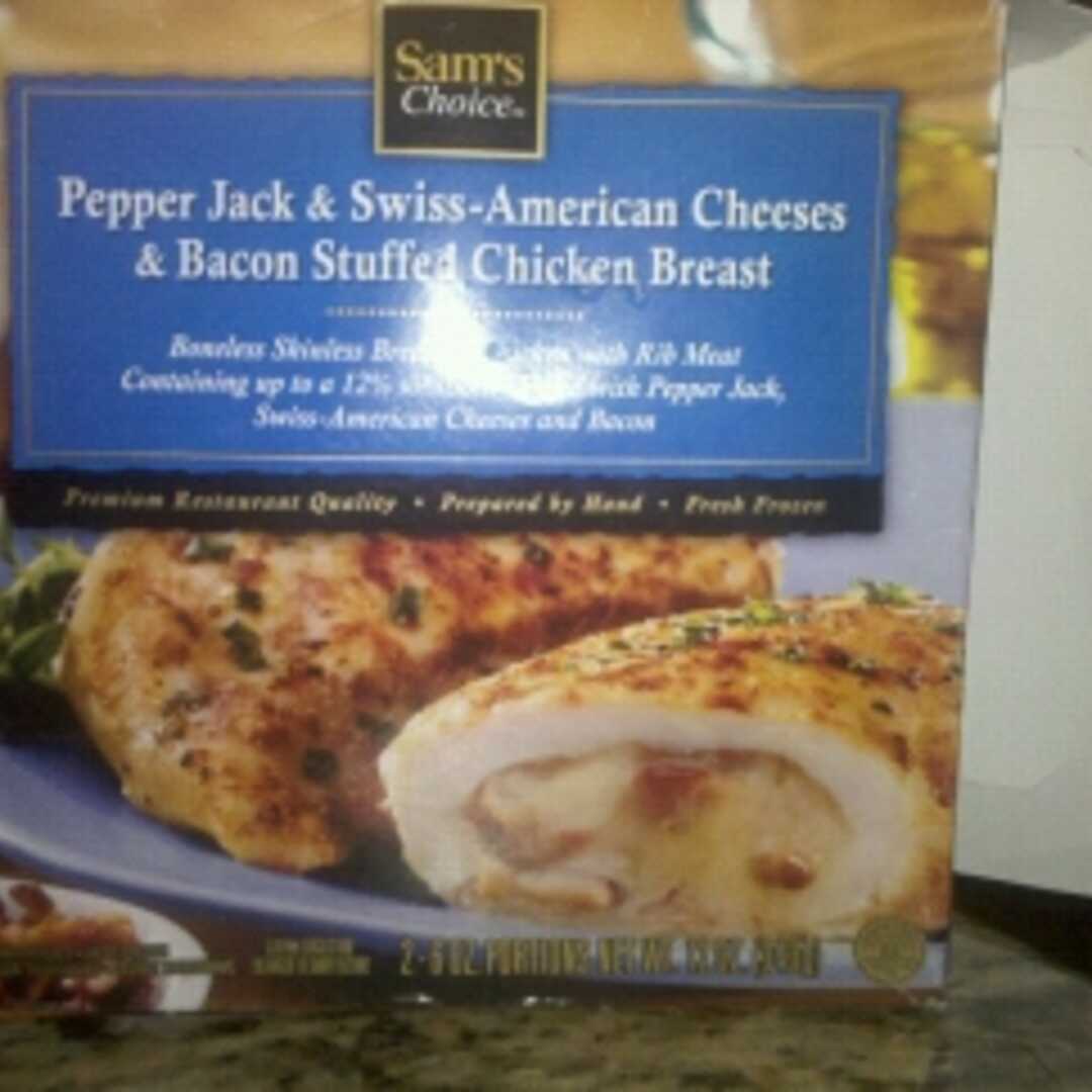 Sam's Choice Pepper Jack & Swiss-American Cheeses & Bacon Stuffed Chicken Breast