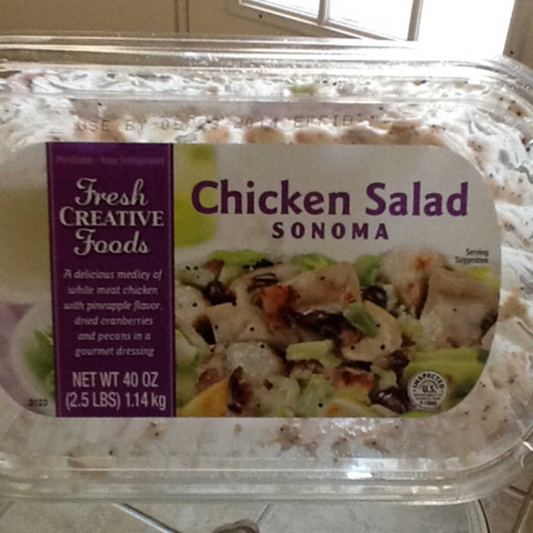 Fresh Creative Foods Chicken Salad Sonoma