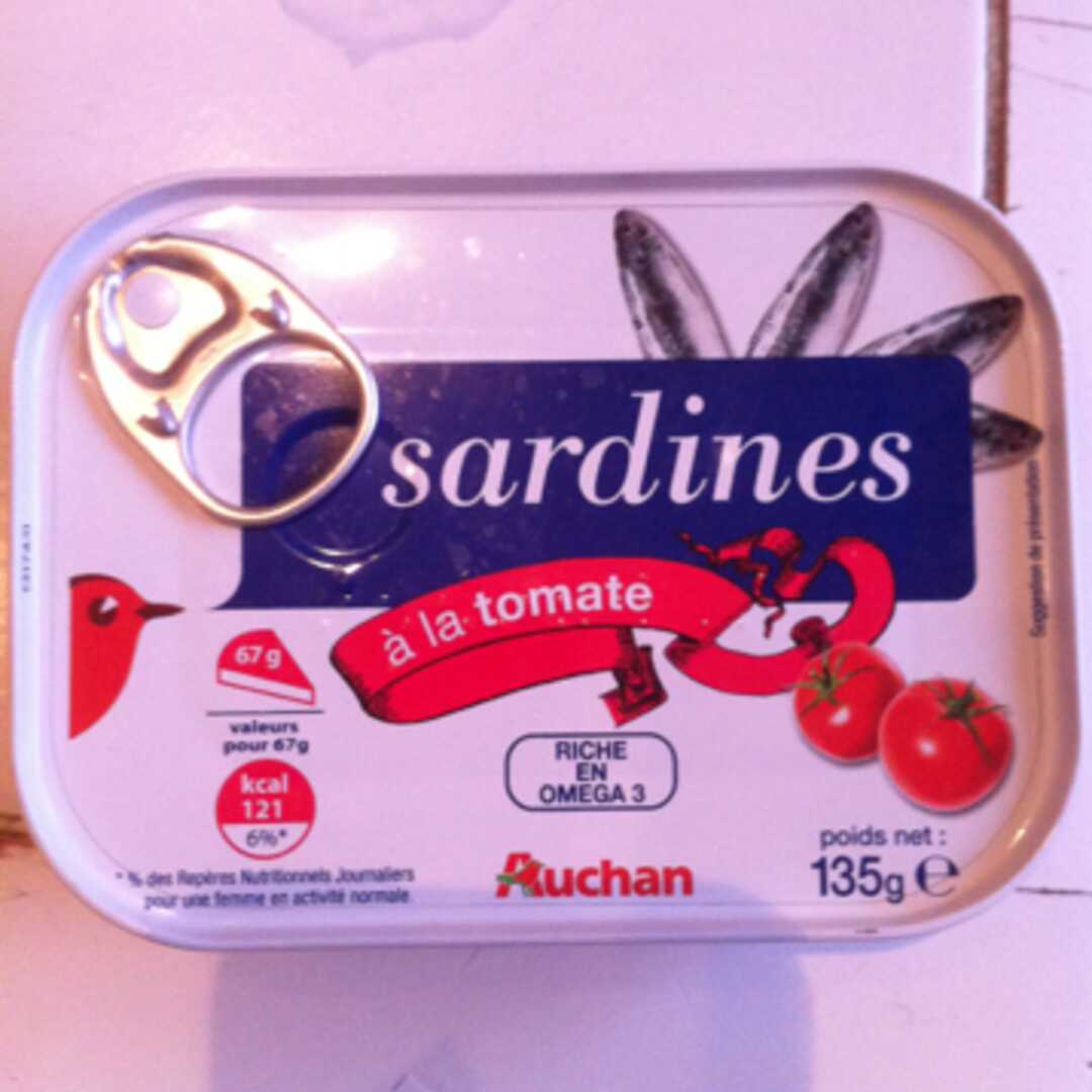 Auchan Sardines à la Tomate