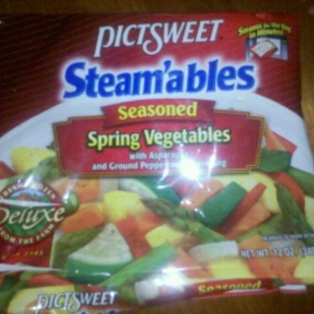 Pictsweet Deluxe Steamers Spring Vegetables with Asparagus & Ground Peppercorn Seasoning