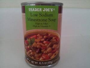 Trader Joe's Organic Low Sodium Minestrone Soup