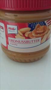 Real Quality Erdnussbutter Crunchy