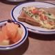 Bob Evans Veggie Omelet with fresh Fruit Dish & dry Wheat Toast with Smucker's Jelly