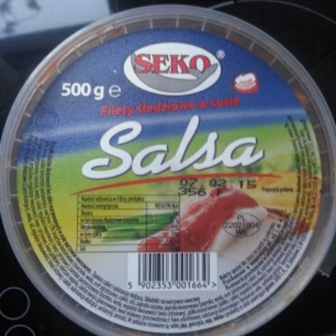 Seko Filety Śledziowe w Sosie Salsa
