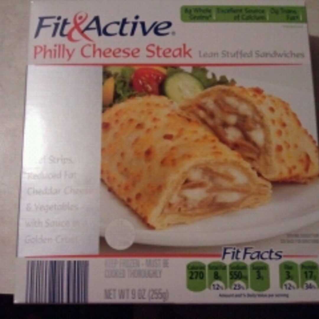 Fit & Active Philly Cheese Steak Lean Stuffed Sandwich