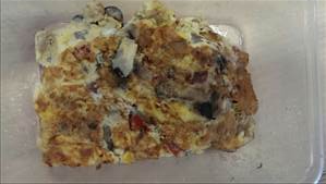 Egg Omelet or Scrambled Egg with Mushrooms