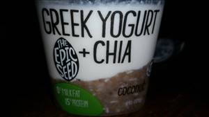 The Epic Seed Greek Yogurt + Chia Coconut