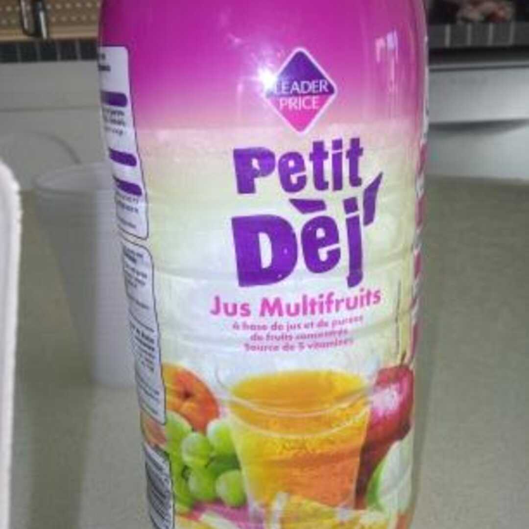 Leader Price 100% Pur Jus Multifruits