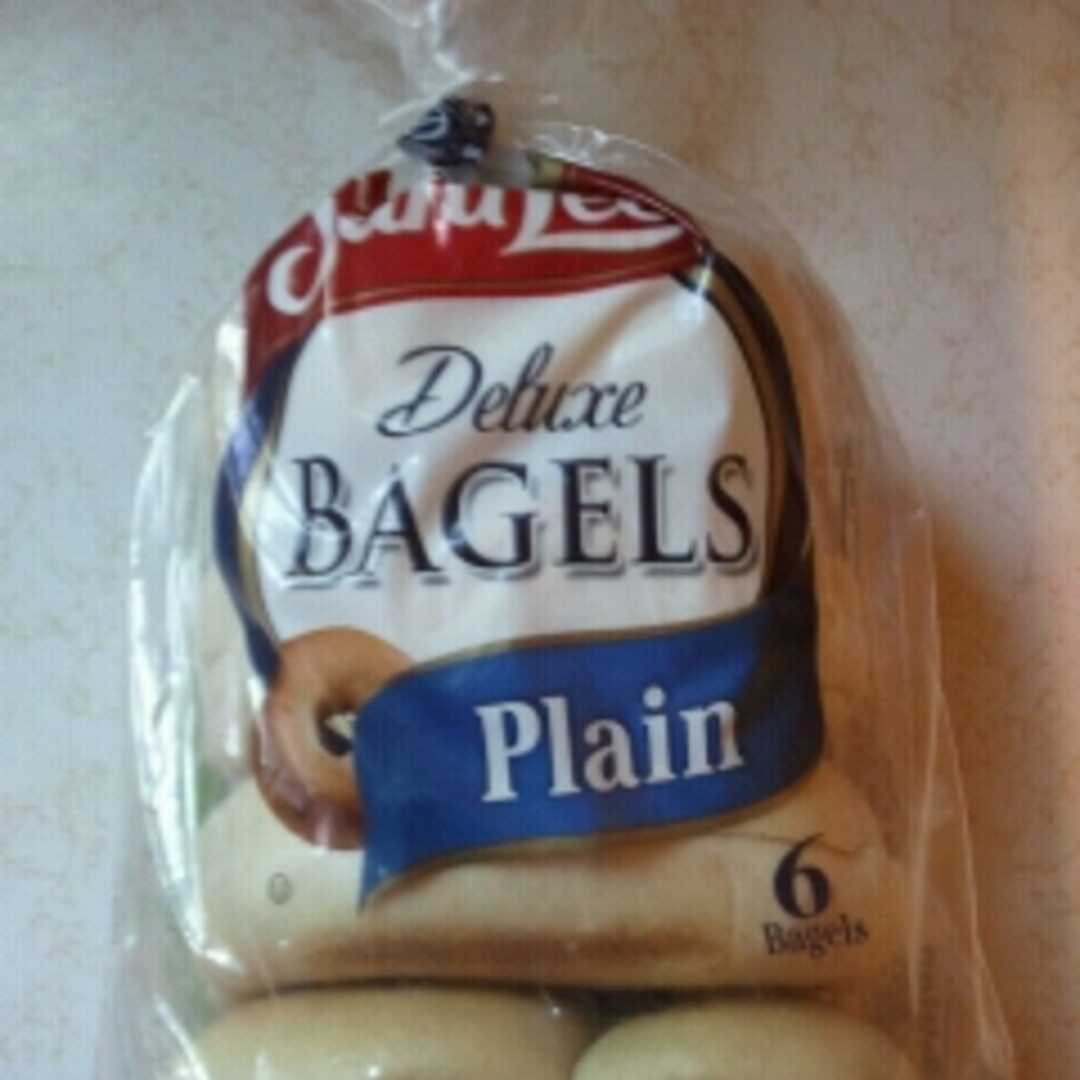 Calories in Sara Lee Deluxe Bagels - Plain and Nutrition Facts