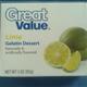Great Value Lime Gelatin Dessert