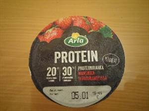Arla Protein Mansikka-Sitruunamelissa Proteiinirahka