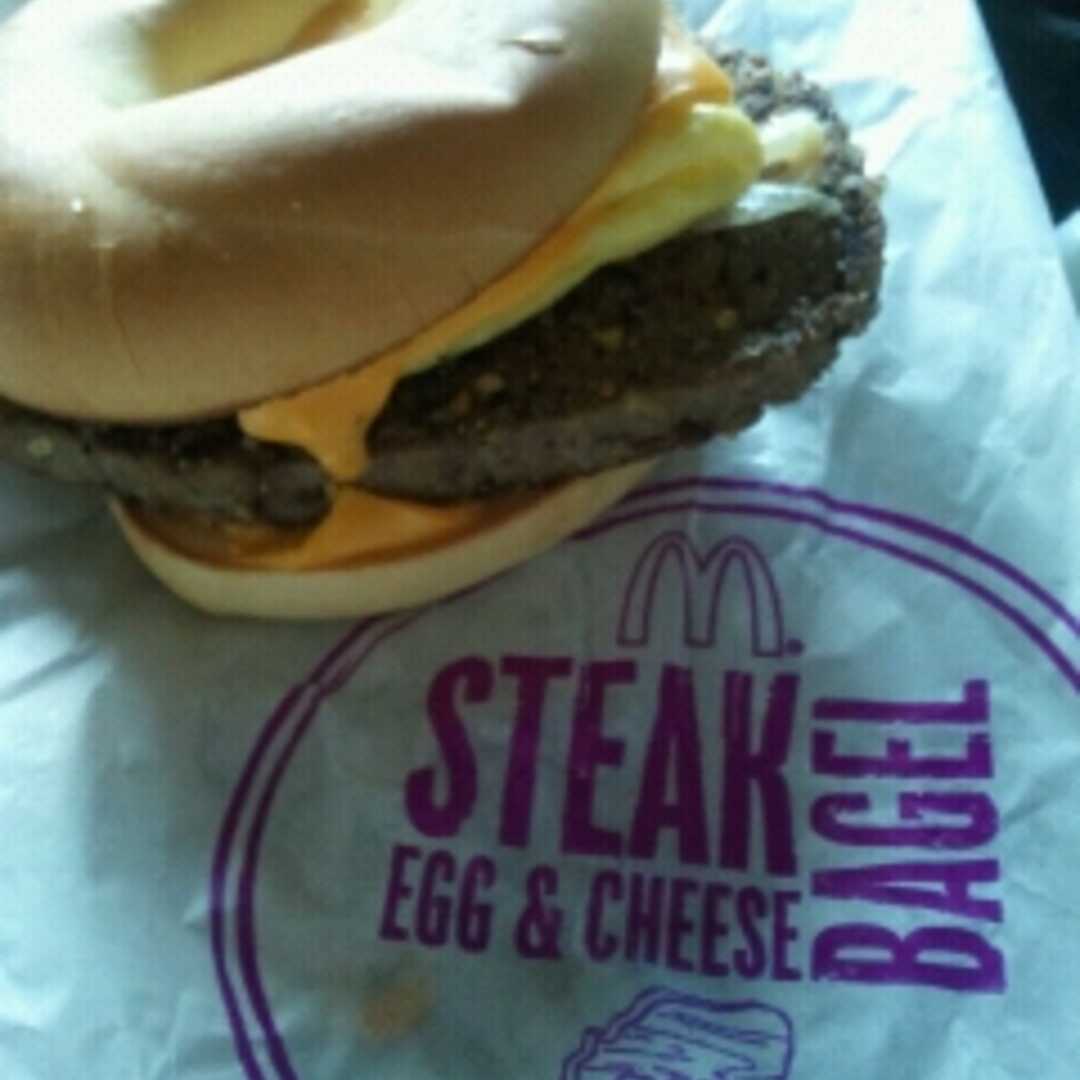 McDonald's Steak, Egg & Cheese Bagel