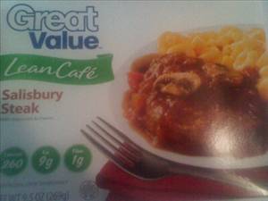 Great Value Lean Cafe Salisbury Steak with Macaroni & Cheese