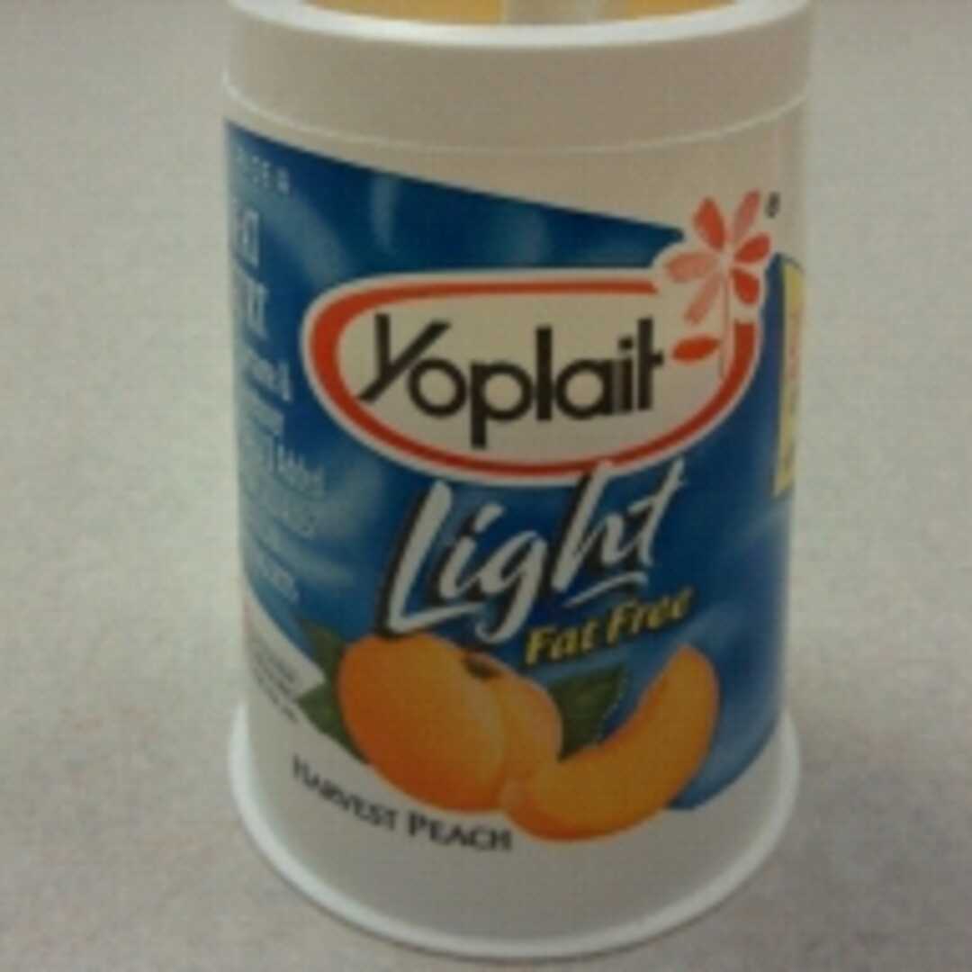 Yoplait Light Fat Free Yogurt - Harvest Peach