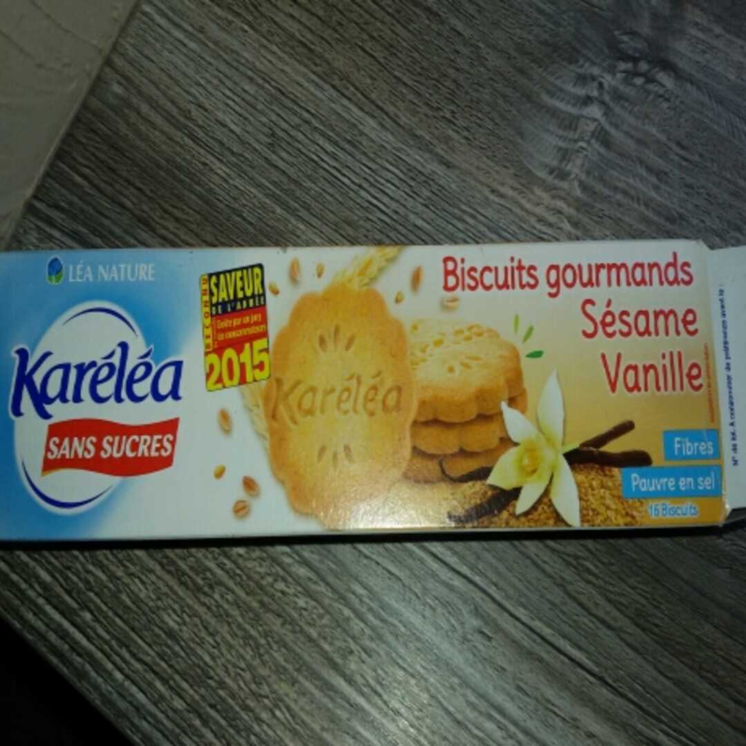 Karéléa Biscuits Gourmands Sésame Vanille