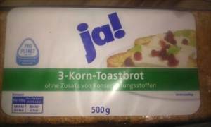 Ja! 3-Korn-Toastbrot