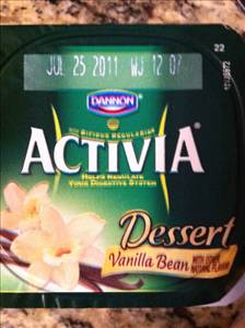 Dannon Activia Dessert Vanilla Bean