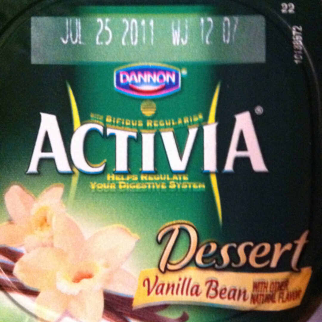 Dannon Activia Dessert Vanilla Bean