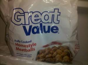 Great Value Homestyle Meatballs