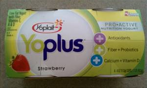 Yoplait Yo-Plus Yogurt