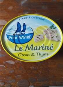 Petit Navire Le Mariné Citron et Thym