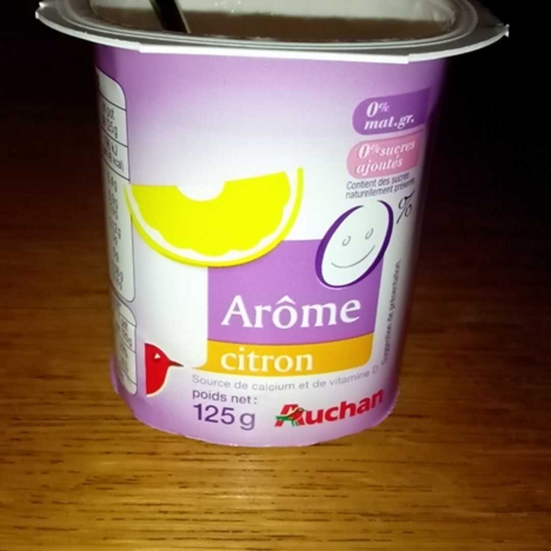 Auchan Yaourt 0% Arôme