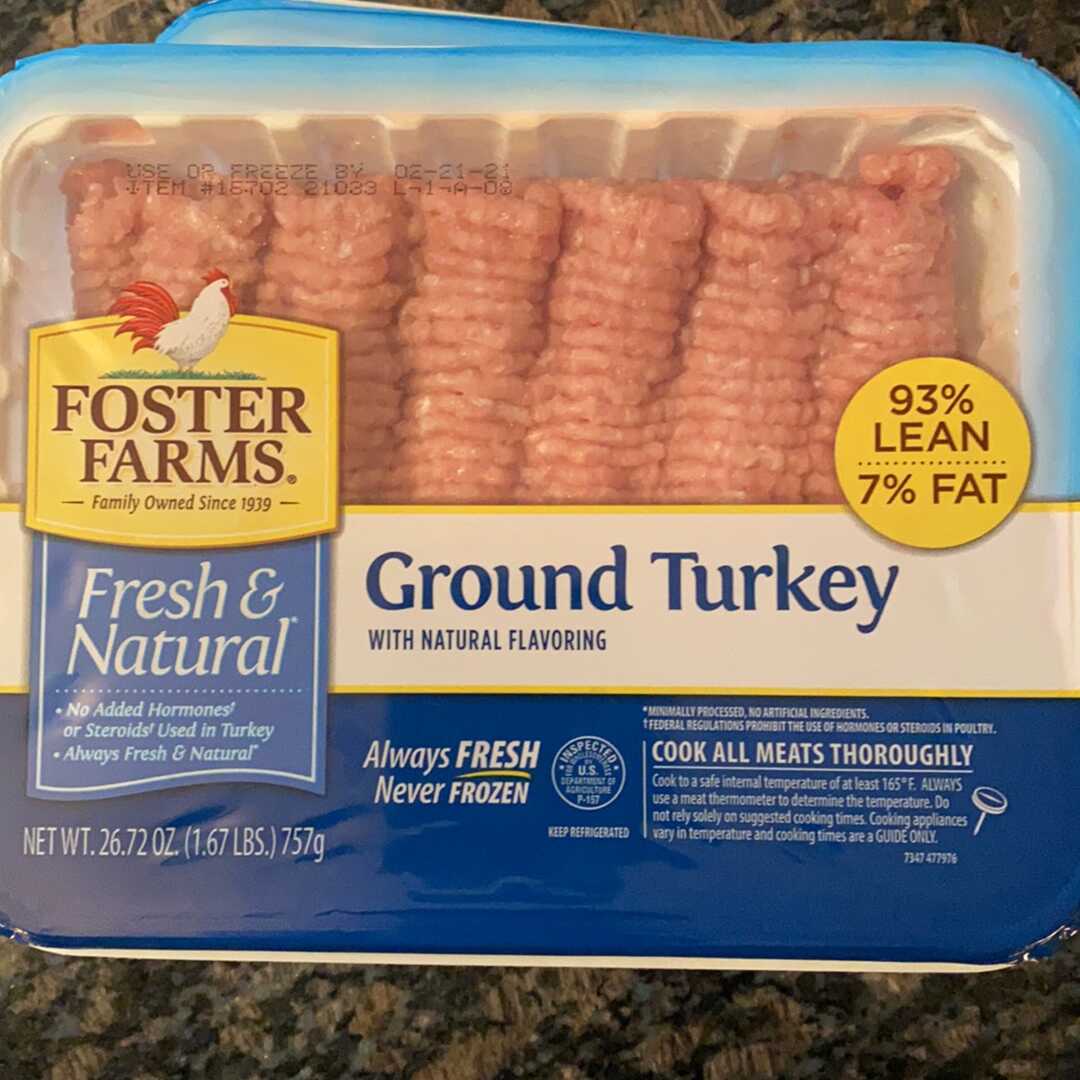 Foster Farms Organic Ground Turkey 93% Lean