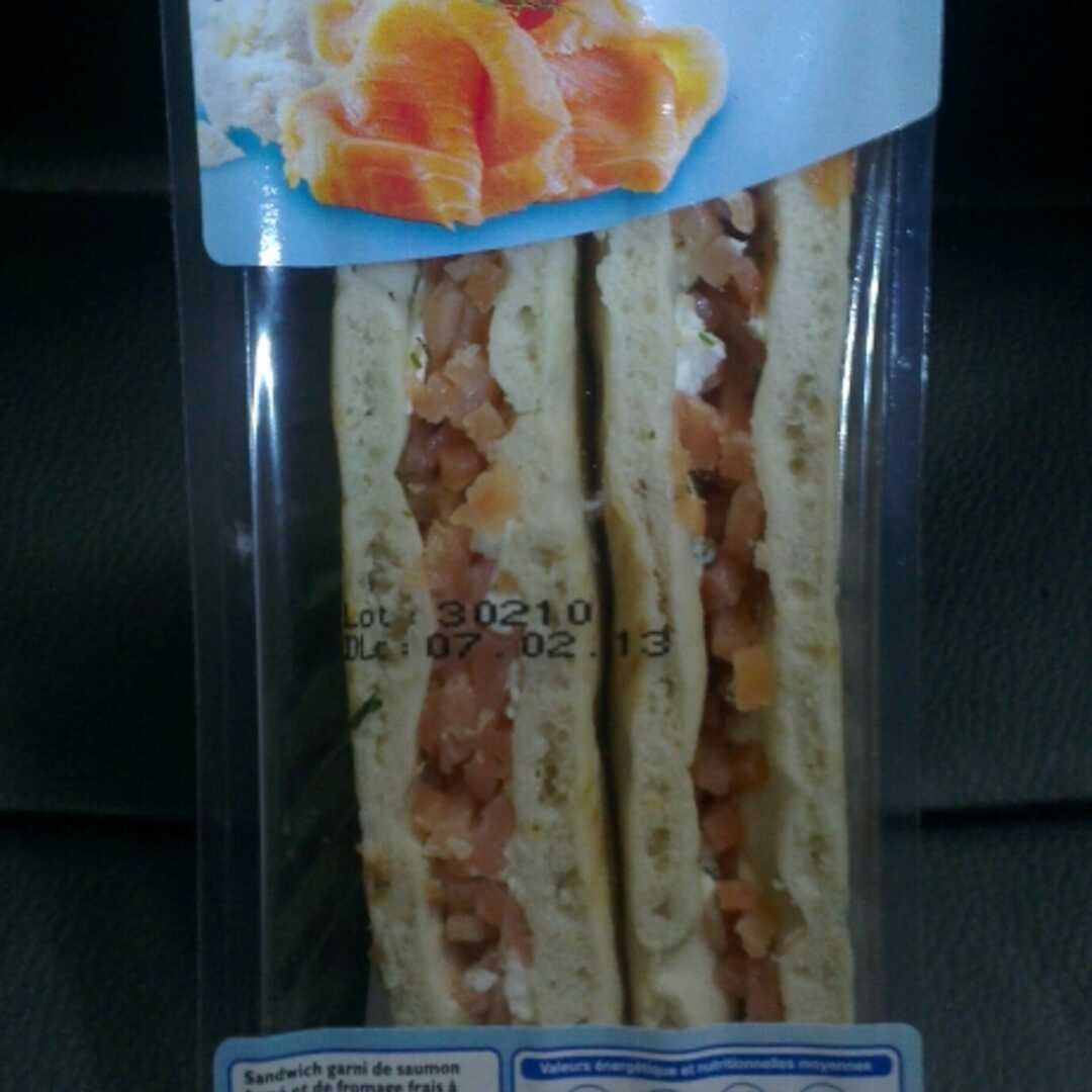 Leader Price Sandwich Saumon Fumé Fromage Frais