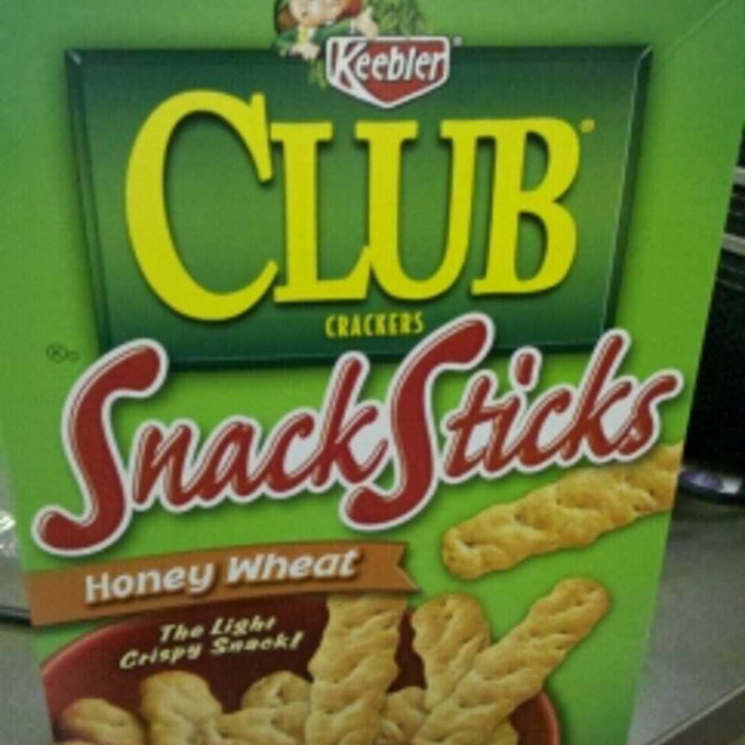 Keebler Club Crackers Snack Sticks Honey Wheat