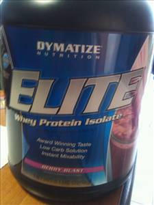 Dymatize Elite Whey Proteine Isolate