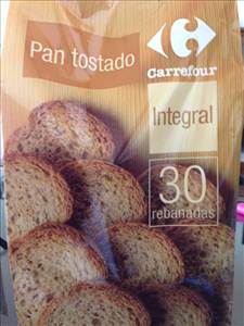 Carrefour Pan Tostado Integral (9g)