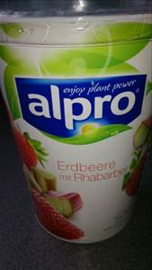 Alpro Soya Sojajoghurt Erdbeere mit Rhabarber
