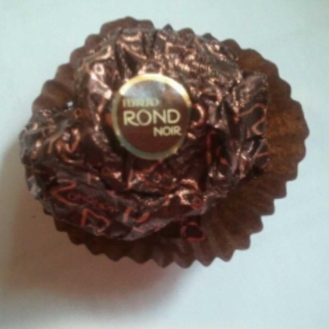 Ferrero Rondnoir: a dark chocolate - the best calories