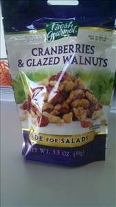 Fresh Gourmet Cranberries & Glazed Walnuts