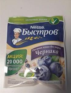 Nestle Овсяная Каша без Варки Черника