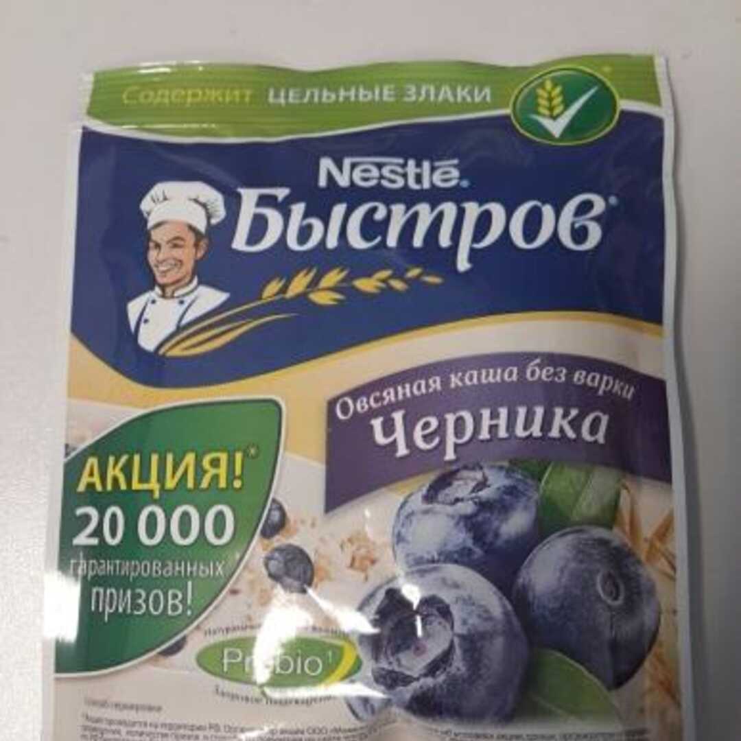 Nestle Овсяная Каша без Варки Черника