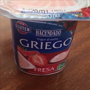 Hacendado Yogur Griego Fresa