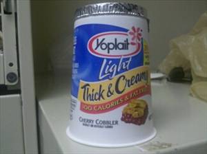 Yoplait Light Thick & Creamy Yogurt - Cherry Cobbler