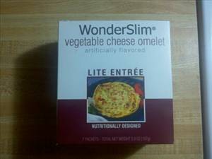 WonderSlim Vegetable Cheese Omelet