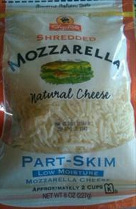 ShopRite Part Skim Shredded Mozzarella Cheese